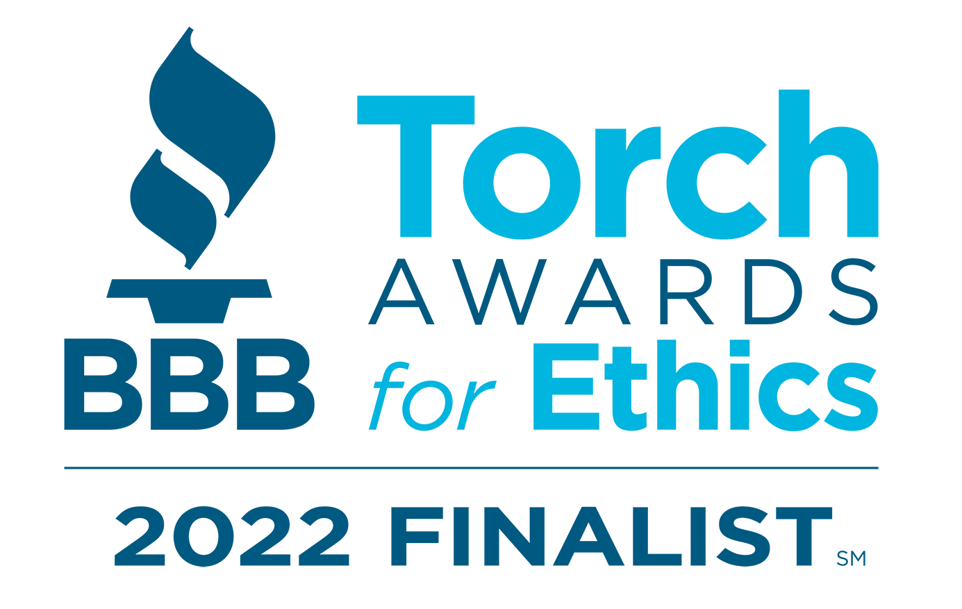We are proud and humbled to be a finalist for the BBB Torch Awards for Ethics.